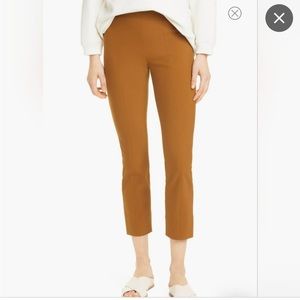 SOLD Vince stitch front seam ponte pants bronze